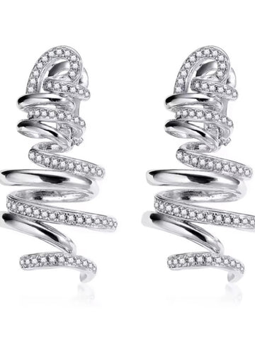 Celestia Cascade Sprial Earrings